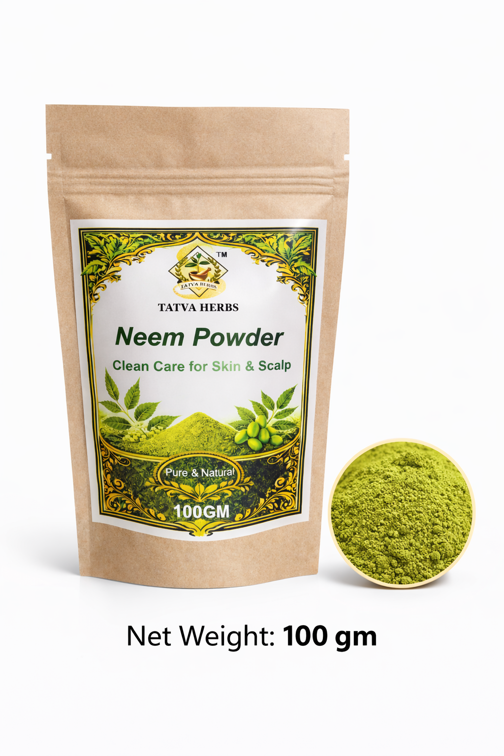 Tatva Herbs Neem Powder – 100gm